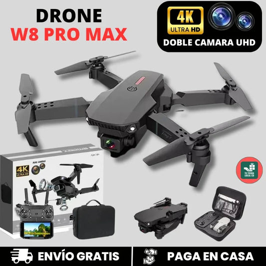 NUEVO DRONE  W8 PRO MAX 2025 CON INTELIGENCIA ARTIFICIAL